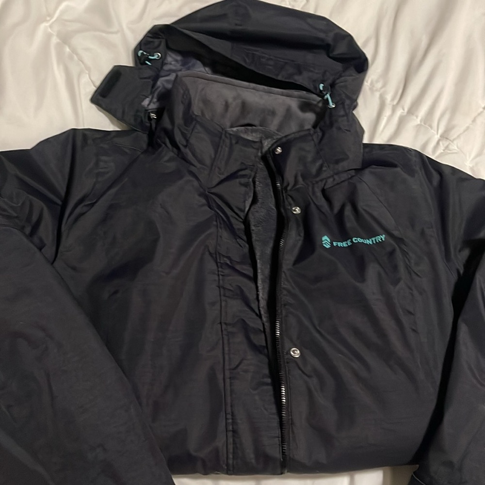 Large Women’s Free Country Radiance heavy duty 2 in 1 jacket